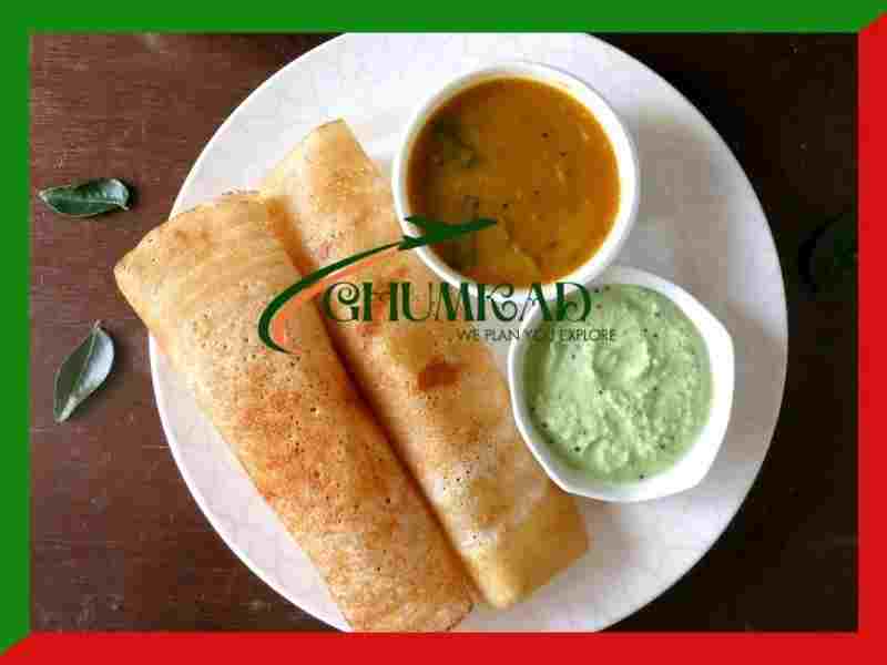Dosa making process: